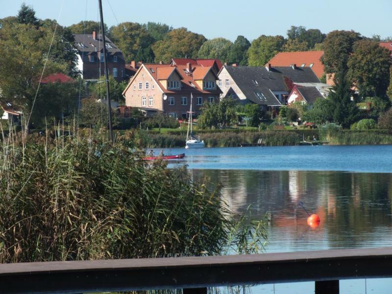 Schaalseeblick Zarrentin am Schaalsee Bagian luar foto